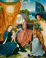 Mary and Child with Sts. Anne, Gereon, and Donor