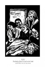 Scriptural Stations of the Cross 14 - The Body of Jesus is Laid in the Tomb