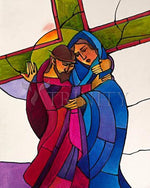 Stations of the Cross - 4 Jesus Meets His Sorrowful Mother