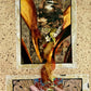 Wall Frame Espresso - Birds of Paradise by Fr. Bob Gilroy, SJ - Trinity Stores