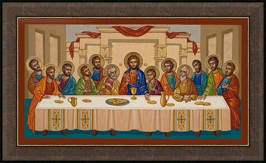 Wall Frame Espresso - Last Supper by J. Cole