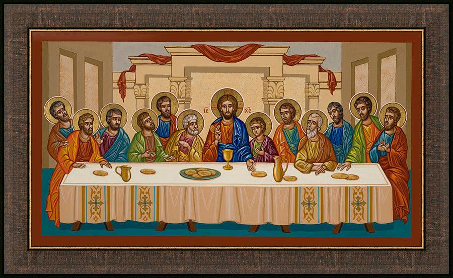 Wall Frame Espresso - Last Supper by Joan Cole - Trinity Stores