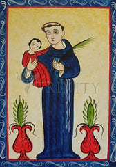Metal Print - Anthony of Padua by A. Olivas