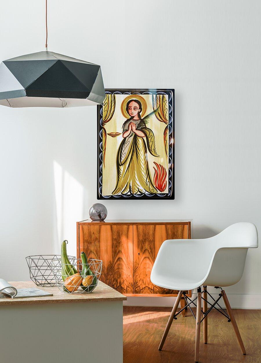 Acrylic Print - St. Agatha by Br. Arturo Olivas, OFS - Trinity Stores
