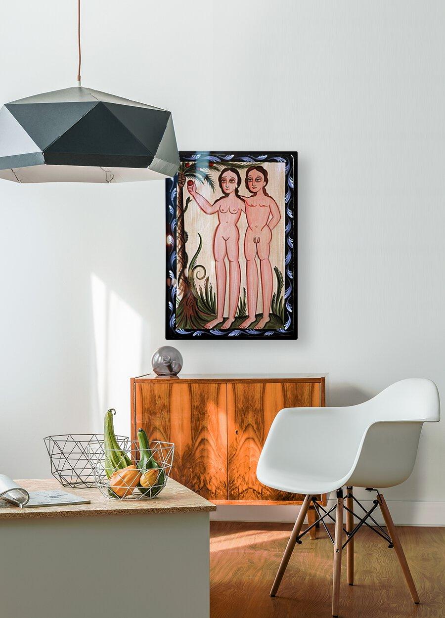 Metal Print - Adam and Eve by A. Olivas