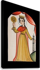 Canvas Print - St. Barbara by A. Olivas