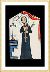 Wall Frame Gold - St. Cayetano by A. Olivas