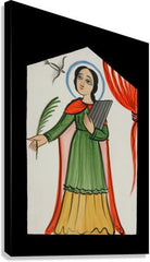 Canvas Print - St. Cecilia by A. Olivas
