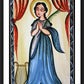Wall Frame Black, Matted - St. Cecilia by Br. Arturo Olivas, OFS - Trinity Stores