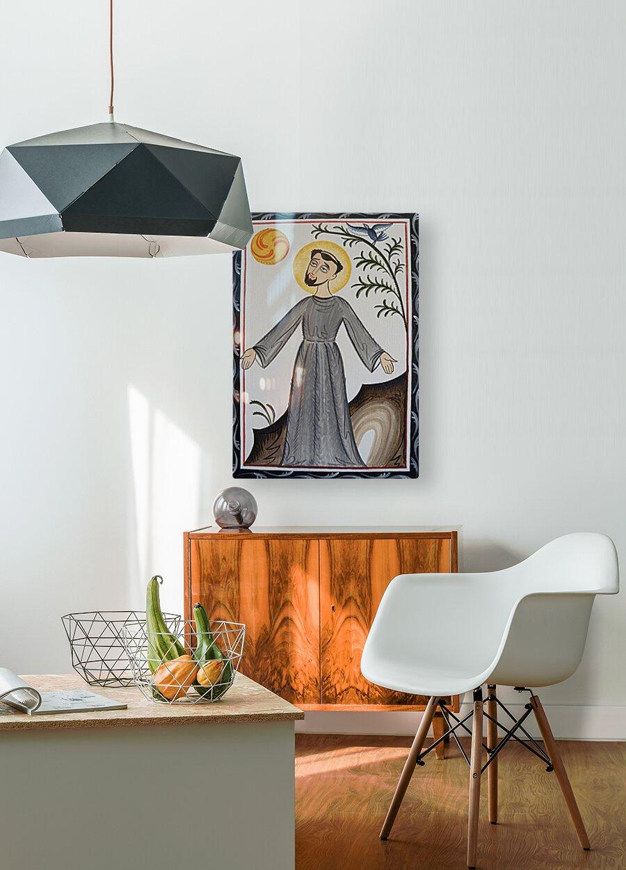 Metal Print - St. Francis of Assisi by Br. Arturo Olivas, OFS - Trinity Stores