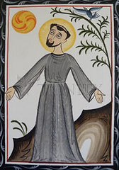 Metal Print - St. Francis of Assisi by A. Olivas