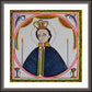 Wall Frame Espresso, Matted - St. Fernando by Br. Arturo Olivas, OFS - Trinity Stores