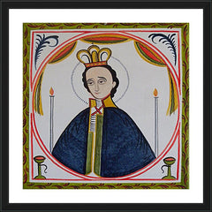 Wall Frame Black - St. Fernando by A. Olivas