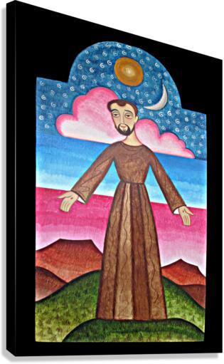 Canvas Print - St. Francis of Assisi, Herald of Creation by A. Olivas