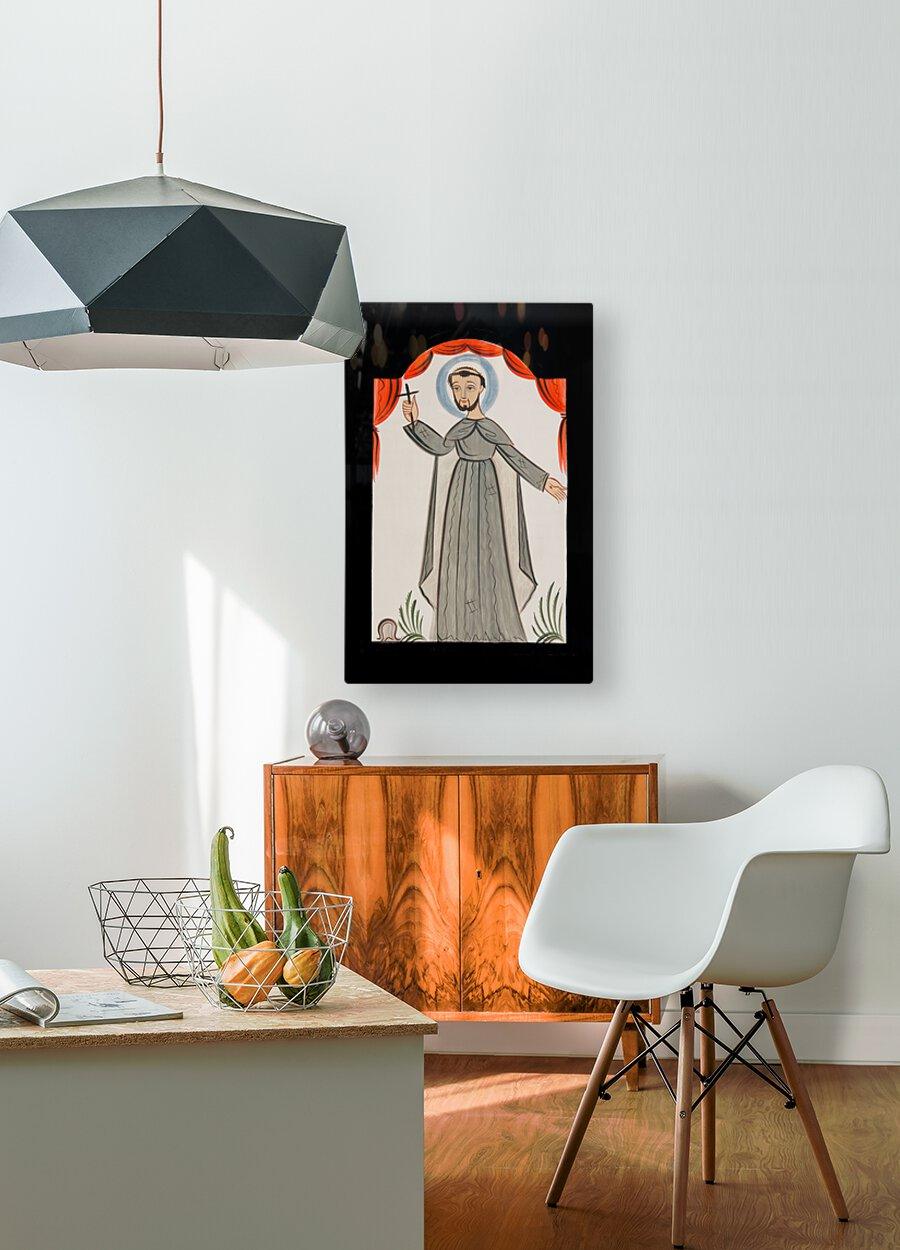 Metal Print - St. Francis of Assisi by A. Olivas