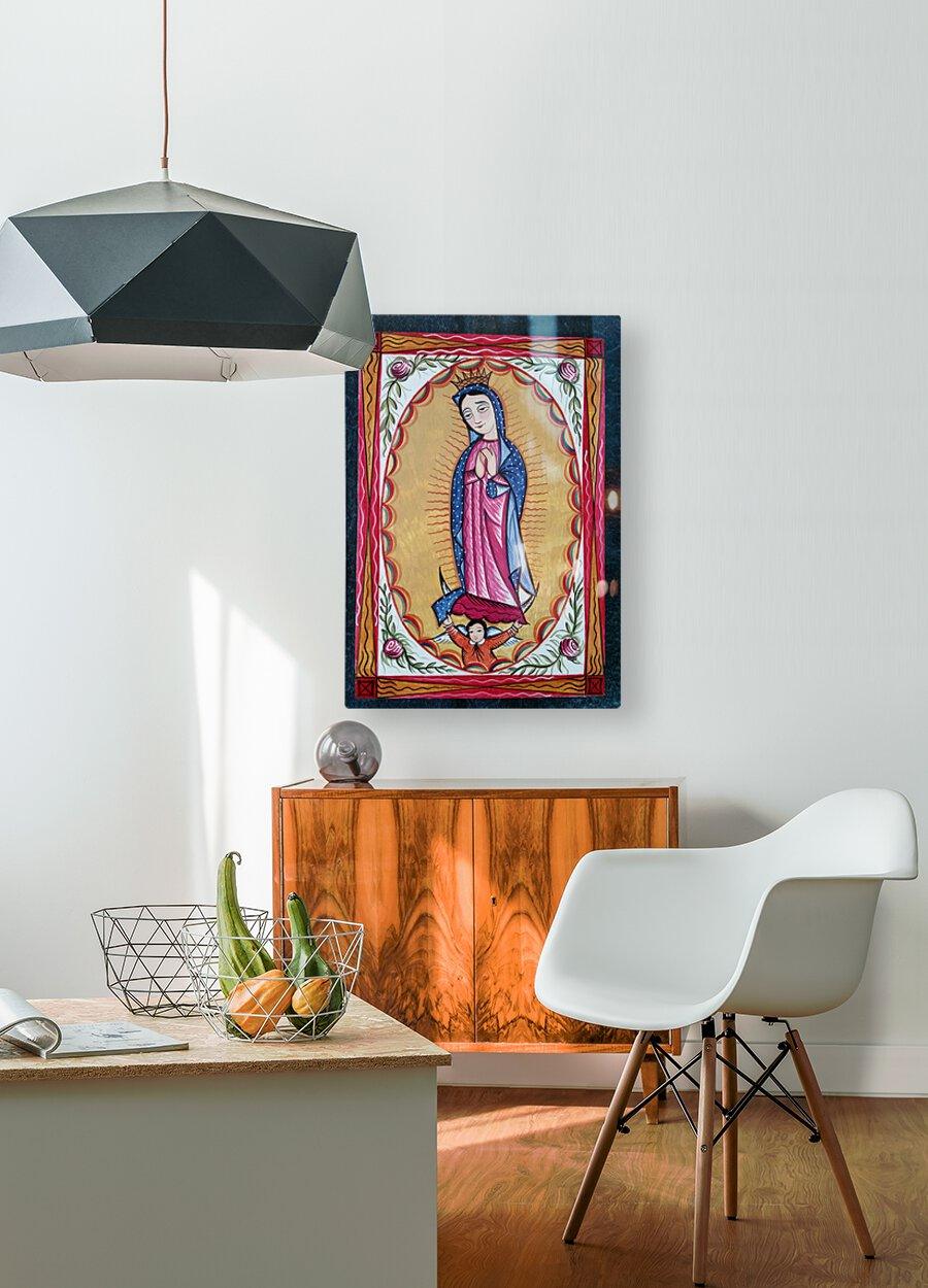 Metal Print - Our Lady of Guadalupe by Br. Arturo Olivas, OFS - Trinity Stores