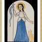 Wall Frame Gold, Matted - St. Joan of Arc by Br. Arturo Olivas, OFS - Trinity Stores