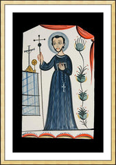 Wall Frame Gold - St. John of God by A. Olivas