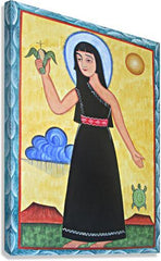 Canvas Print - St. Kateri Tekakwitha by A. Olivas