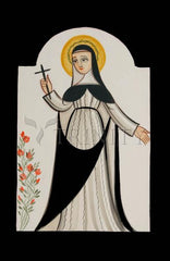 Metal Print - St. Rose of Lima by A. Olivas