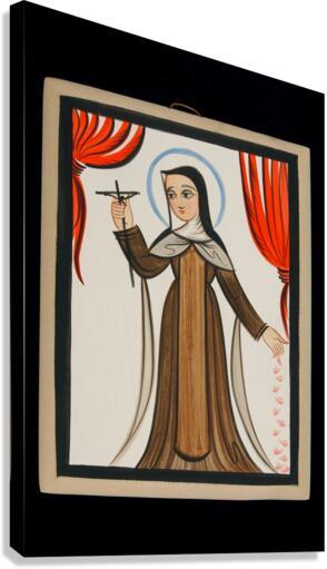 Canvas Print - St. Thérèse  of Lisieux by Br. Arturo Olivas, OFS - Trinity Stores