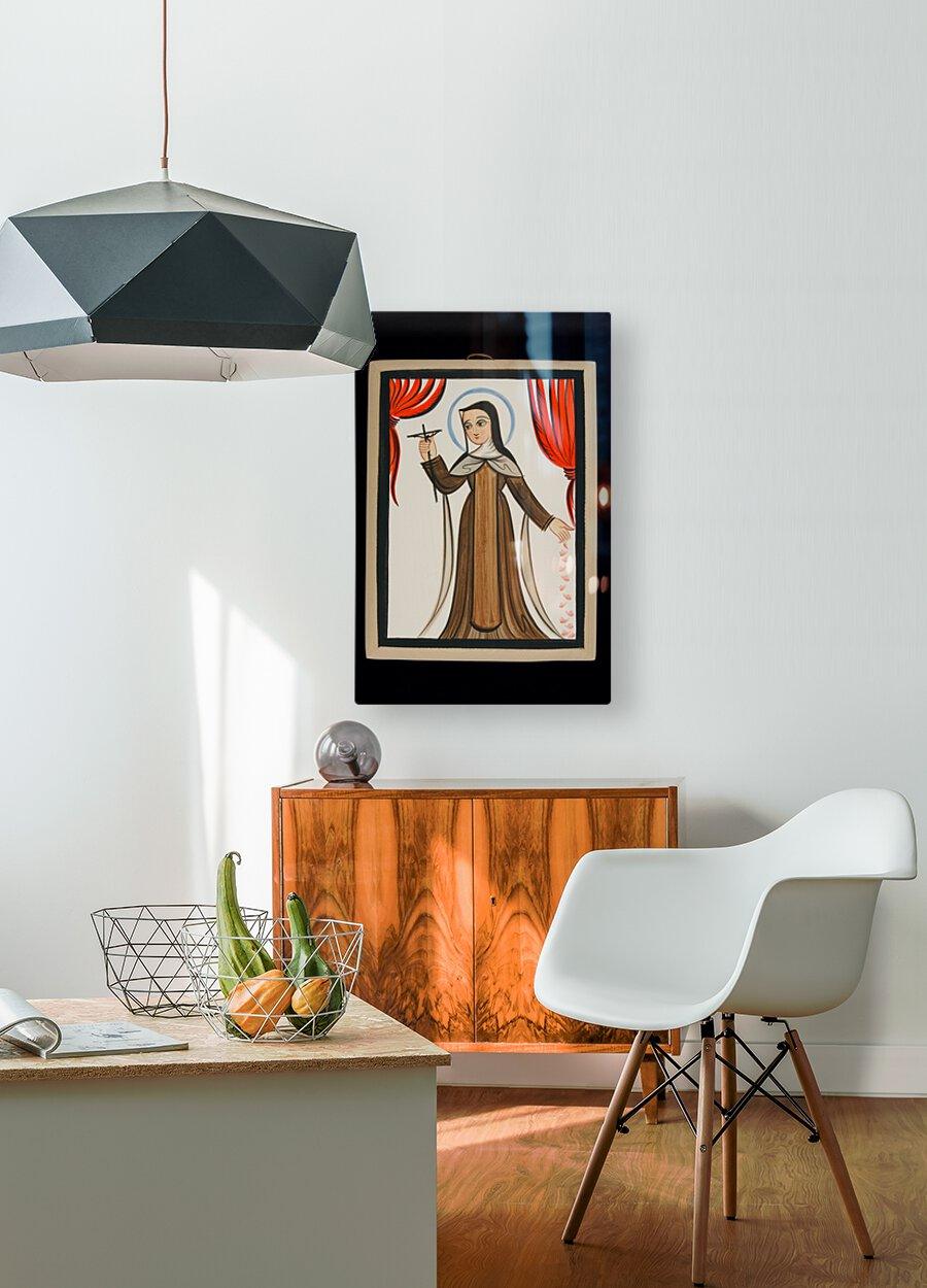 Acrylic Print - St. Thérèse  of Lisieux by Br. Arturo Olivas, OFS - Trinity Stores