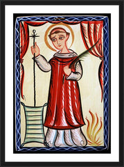 Wall Frame Black - St. Lawrence by A. Olivas