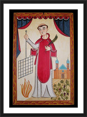 Wall Frame Black - St. Lawrence by A. Olivas