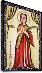 Canvas Print - St. Lucy by A. Olivas