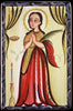 Metal Print - St. Lucy by Br. Arturo Olivas, OFS - Trinity Stores