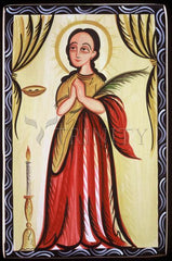 Acrylic Print - St. Lucy by A. Olivas