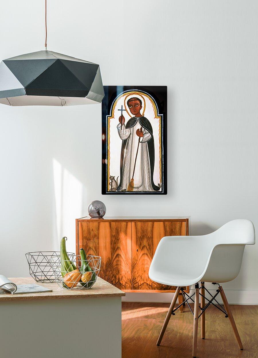 Acrylic Print - St. Martin de Porres by Br. Arturo Olivas, OFS - Trinity Stores