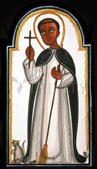 Metal Print - St. Martin de Porres by A. Olivas