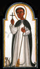 Acrylic Print - St. Martin de Porres by Br. Arturo Olivas, OFS - Trinity Stores