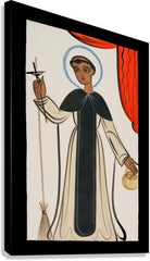 Canvas Print - St. Martin de Porres by A. Olivas