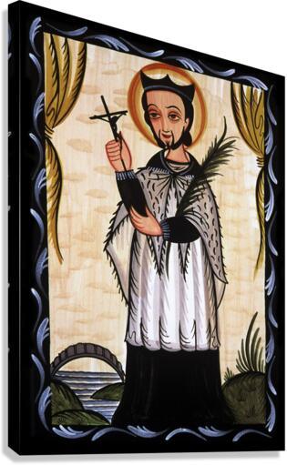 Canvas Print - St. John Nepomucene by Br. Arturo Olivas, OFS - Trinity Stores