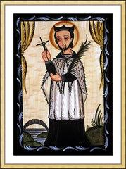 Wall Frame Gold - St. John Nepomucene by A. Olivas