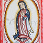 Wall Frame Black, Matted - Our Lady of Guadalupe by A. Olivas