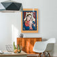 Metal Print - Pascal Baylon with the Christ Child by Br. Arturo Olivas, OFS - Trinity Stores