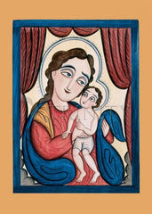Acrylic Print - Pascal Baylon with the Christ Child by A. Olivas