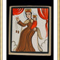Wall Frame Gold, Matted - Our Lady of Mt. Carmel by A. Olivas