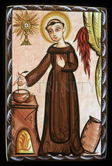 Metal Print - St. Pascal Baylon by A. Olivas