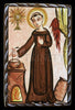 Metal Print - St. Pascal Baylon by Br. Arturo Olivas, OFS - Trinity Stores
