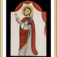 Wall Frame Gold, Matted - St. Peter by Br. Arturo Olivas, OFS - Trinity Stores