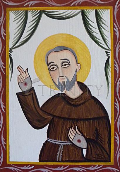 Canvas Print - St. Padre Pio by Br. Arturo Olivas, OFS - Trinity Stores