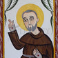 Wall Frame Black, Matted - St. Padre Pio by A. Olivas