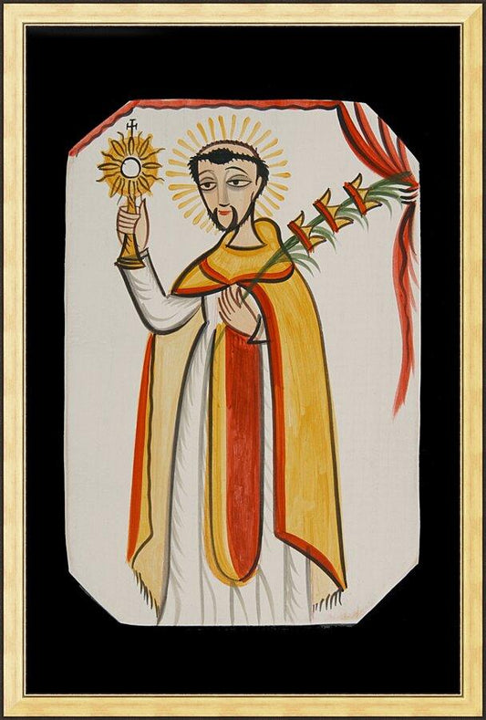 Wall Frame Gold - St. Raymond Nonnatus by A. Olivas