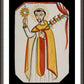 Wall Frame Espresso, Matted - St. Raymond Nonnatus by A. Olivas