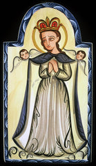 Metal Print - Our Lady, Queen of the Angels by A. Olivas