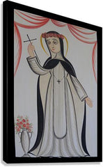 Canvas Print - St. Rose of Lima by A. Olivas